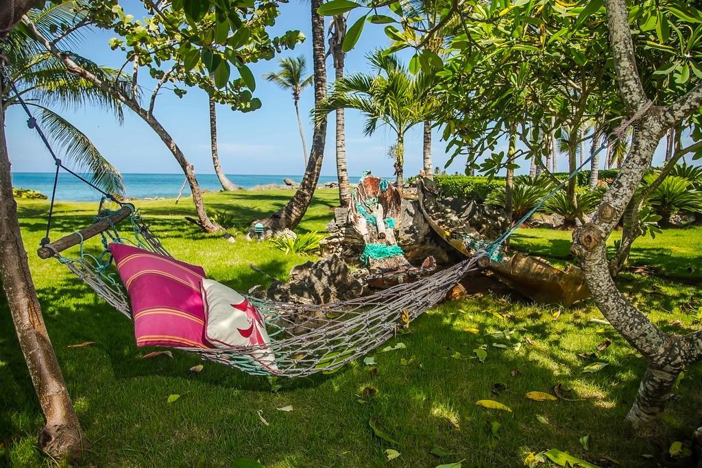 Jasmine La Playita - Ocean Front Apartment Las Galeras Luaran gambar