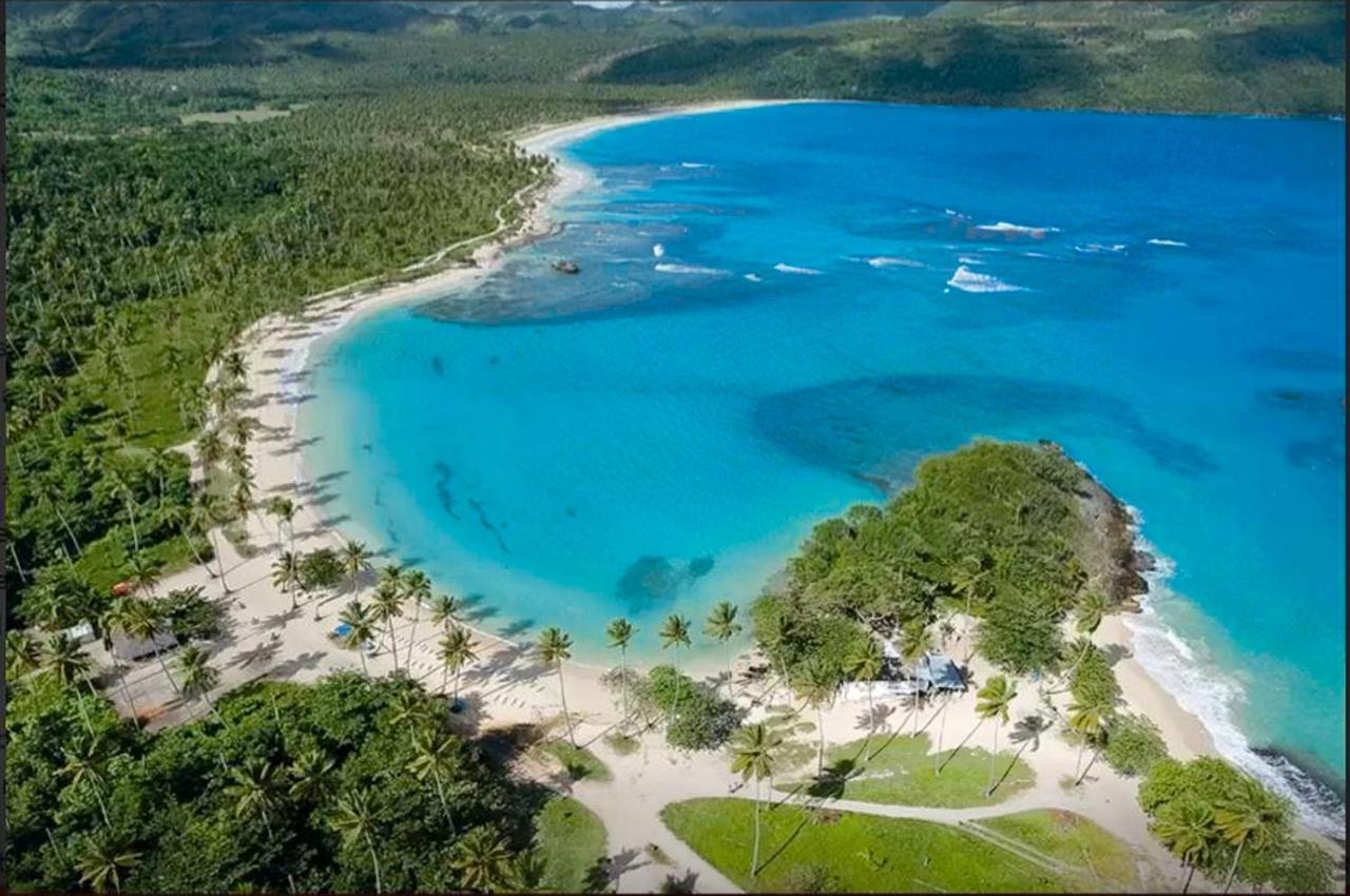 Jasmine La Playita - Ocean Front Apartment Las Galeras Luaran gambar